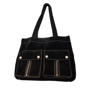 Banana Republic Black Leather Handbag